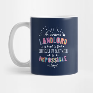 An awesome Landlord Gift Idea - Impossible to Forget Quote Mug